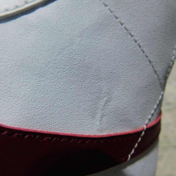 Nike Blazer Mid '77 White and Burgundy High Top Shoes Youth Size 6 - Picture 6 of 14